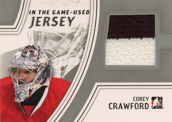 2013-14 In The Game Used #GUJ-02 Corey Crawford Front