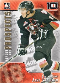 2013-14 In The Game Heroes and Prospects - Tenth Anniversary Tribute #T-05 Jake Virtanen Front