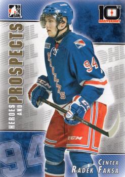 2013-14 In The Game Heroes and Prospects - Tenth Anniversary Tribute #T-20 Radek Faksa Front