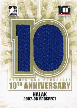 2013-14 In The Game Heroes and Prospects - Tenth Anniversary Jersey #AP-45 Jaroslav Halak Front
