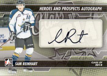 2013-14 In The Game Heroes and Prospects - Autographs #A-SR Sam Reinhart Front