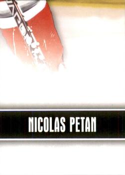 2013-14 In The Game Heroes and Prospects - He Shoots He Scores Redemption #NNO Nicolas Petan Front