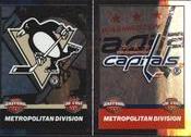 2013-14 Panini Stickers - Team Logos #A15 / A16 Pittsburgh Penguins / Washington Capitals Front
