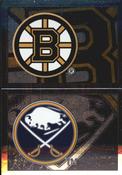 2013-14 Panini Stickers - Team Logos #A31 / A32 Boston Bruins / Buffalo Sabres Front