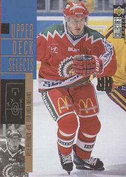 1997-98 Collector's Choice Swedish - Upper Deck Selects #UD5 Ville Peltonen Front