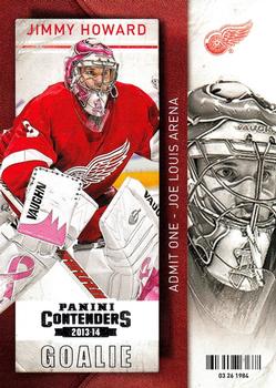 2013-14 Panini Contenders #46 Jimmy Howard Front