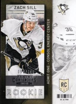 2013-14 Panini Contenders #107 Zach Sill Front