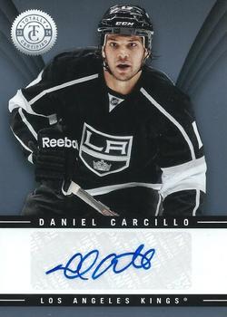 2013-14 Panini Totally Certified - Signatures #TS-DCA Daniel Carcillo Front