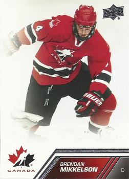2013 Upper Deck Team Canada #18 Brendan Mikkelson Front