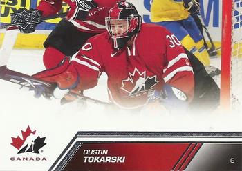 2013 Upper Deck Team Canada #39 Dustin Tokarski Front