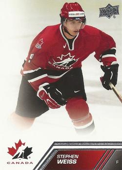 2013 Upper Deck Team Canada #87 Stephen Weiss Front