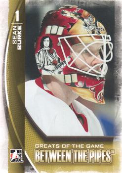 2013-14 In The Game Between the Pipes #144 Sean Burke Front