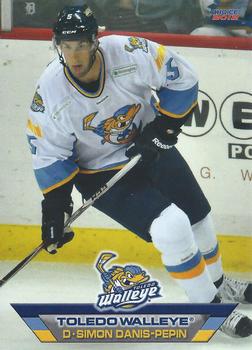 2011-12 Choice Toledo Walleye (ECHL) #1 Simon Danis-Pepin Front