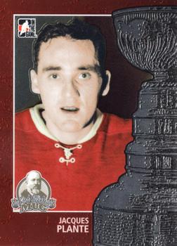 2013-14 In The Game Lord Stanley's Mug #75 Jacques Plante Front