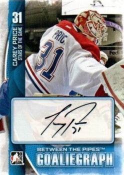 2013-14 In The Game Between the Pipes - GoalieGraphs #A-CP Carey Price Front