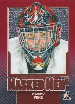 2013-14 In The Game Between the Pipes - Masked Men 6 Red #MM-48 Carey Price Front