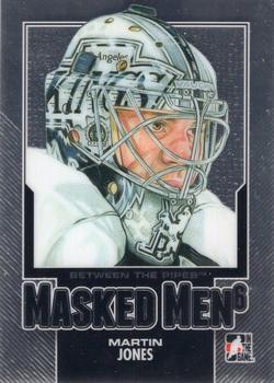 2013-14 In The Game Between the Pipes - Masked Men 6 Silver #MM-07 Martin Jones Front