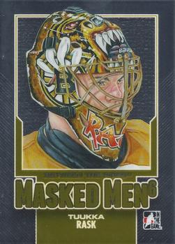 2013-14 In The Game Between the Pipes - Masked Men 6 Silver #MM-13 Tuukka Rask Front