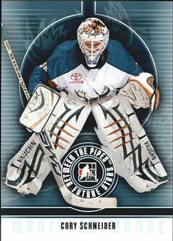 2008-09 In The Game Between The Pipes #12 Cory Schneider Front