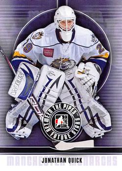 2008-09 In The Game Between The Pipes #24 Jonathan Quick Front