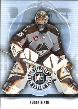 2008-09 In The Game Between The Pipes #39 Pekka Rinne Front