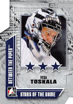 2008-09 In The Game Between The Pipes #65 Vesa Toskala Front