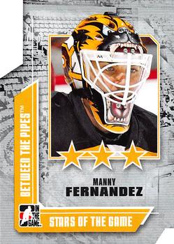 2008-09 In The Game Between The Pipes #68 Manny Fernandez Front