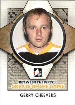 2008-09 In The Game Between The Pipes #85 Gerry Cheevers Front