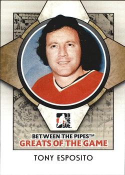 2008-09 In The Game Between The Pipes #90 Tony Esposito Front
