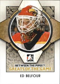 2008-09 In The Game Between The Pipes #91 Ed Belfour Front