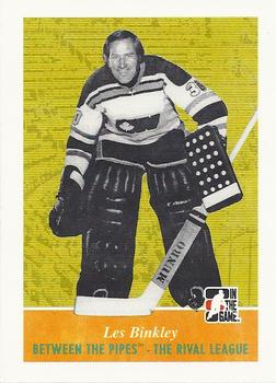 2008-09 In The Game Between The Pipes #99 Les Binkley Front