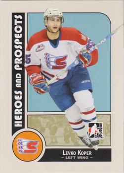 2008-09 In The Game Heroes and Prospects #135 Levko Koper Front