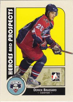 2008-09 In The Game Heroes and Prospects #23 Derick Brassard Front