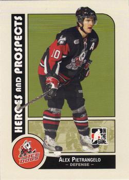 2008-09 In The Game Heroes and Prospects #41 Alex Pietrangelo Front