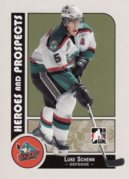 2008-09 In The Game Heroes and Prospects #74 Luke Schenn Front
