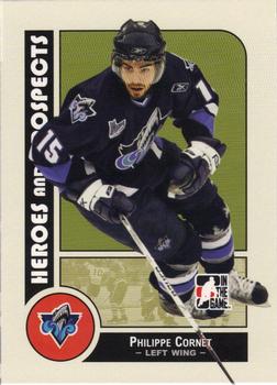 2008-09 In The Game Heroes and Prospects #88 Philippe Cornet Front