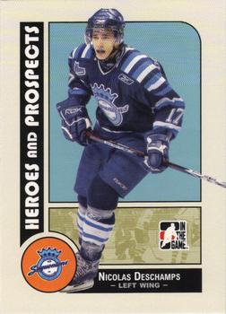 2008-09 In The Game Heroes and Prospects #97 Nicolas Deschamps Front