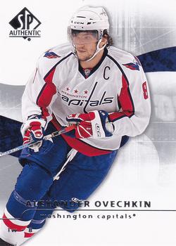 2008-09 SP Authentic #96 Alexander Ovechkin Front