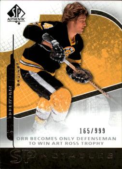2008-09 SP Authentic #105 Bobby Orr Front