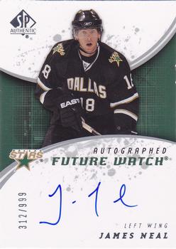 2008-09 SP Authentic #198 James Neal Front