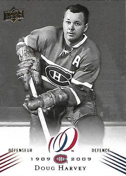 2008-09 Upper Deck Montreal Canadiens Centennial #14 Doug Harvey Front