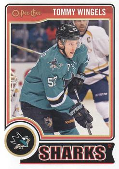 2014-15 O-Pee-Chee #74 Tommy Wingels Front
