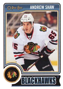 2014-15 O-Pee-Chee #134 Andrew Shaw Front