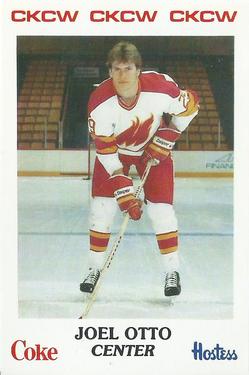 1984-85 Moncton Golden Flames (AHL) Police #10 Joel Otto Front