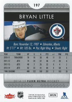 2014-15 Ultra #197 Bryan Little Back