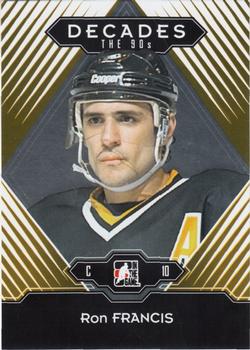 2013-14 In The Game Decades 1990s - Gold #126 Ron Francis Front