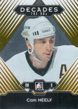 2013-14 In The Game Decades 1990s - Gold #39 Cam Neely Front