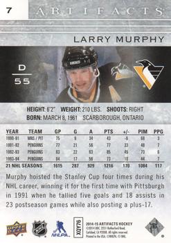 2014-15 Upper Deck Artifacts #7 Larry Murphy Back