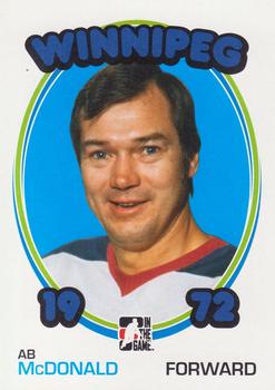 2009-10 In The Game 1972 The Year In Hockey #128 Ab McDonald Front