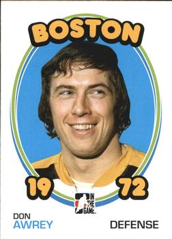 2009-10 In The Game 1972 The Year In Hockey #6 Don Awrey Front